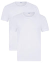 Walker Reid Mens 2 Pack 100% Cotton Short Sleeve Top