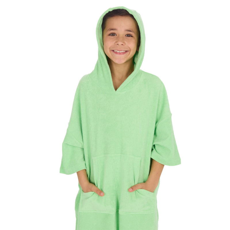 Huggable Kids Hooded Towelling Poncho