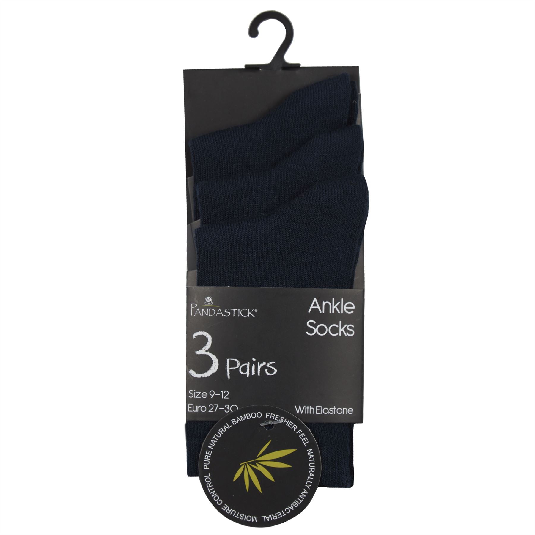 6 Pairs Kids Bamboo Ankle Socks