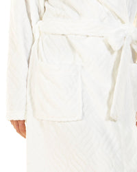 La Marquise Womens Tulip Embossed Dressing Gown