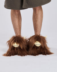 Loungeable Adults Highland Cow Slippers