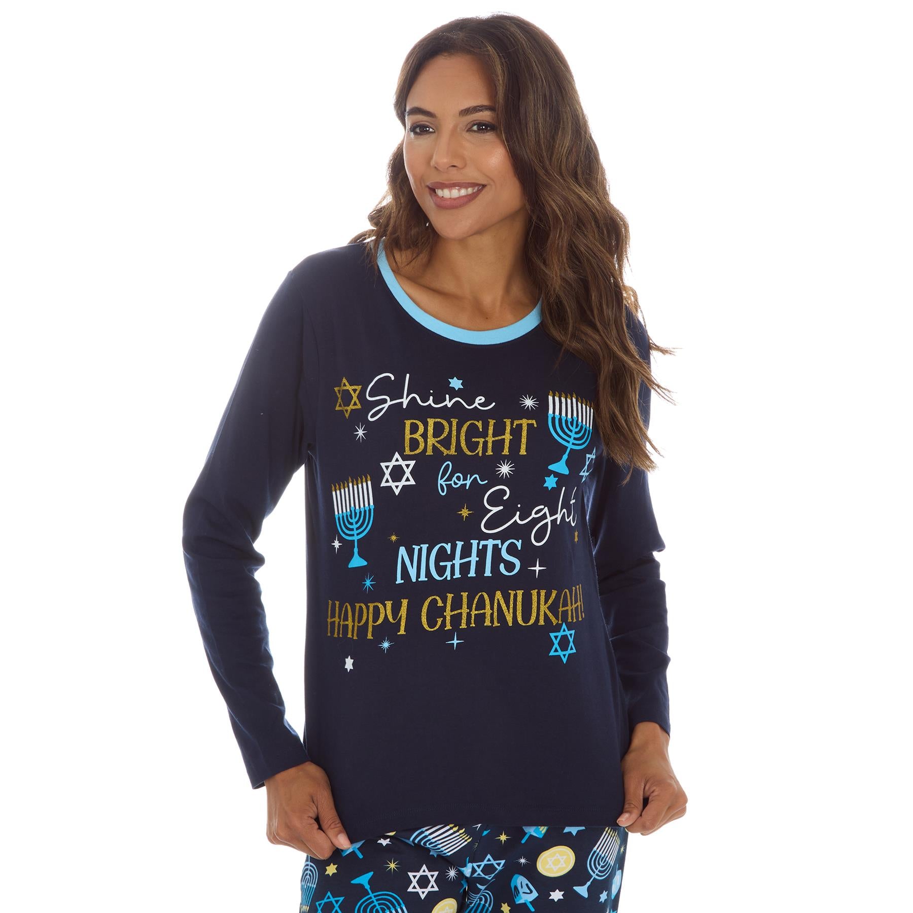 Womens Happy Hanukkah Pyjamas