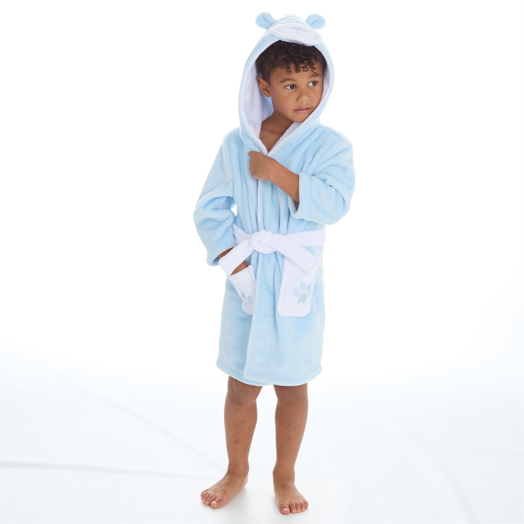 Infants Teddy Fleece Dressing Gown