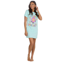 Forever Dreaming Womens Mint Positivity Nightie