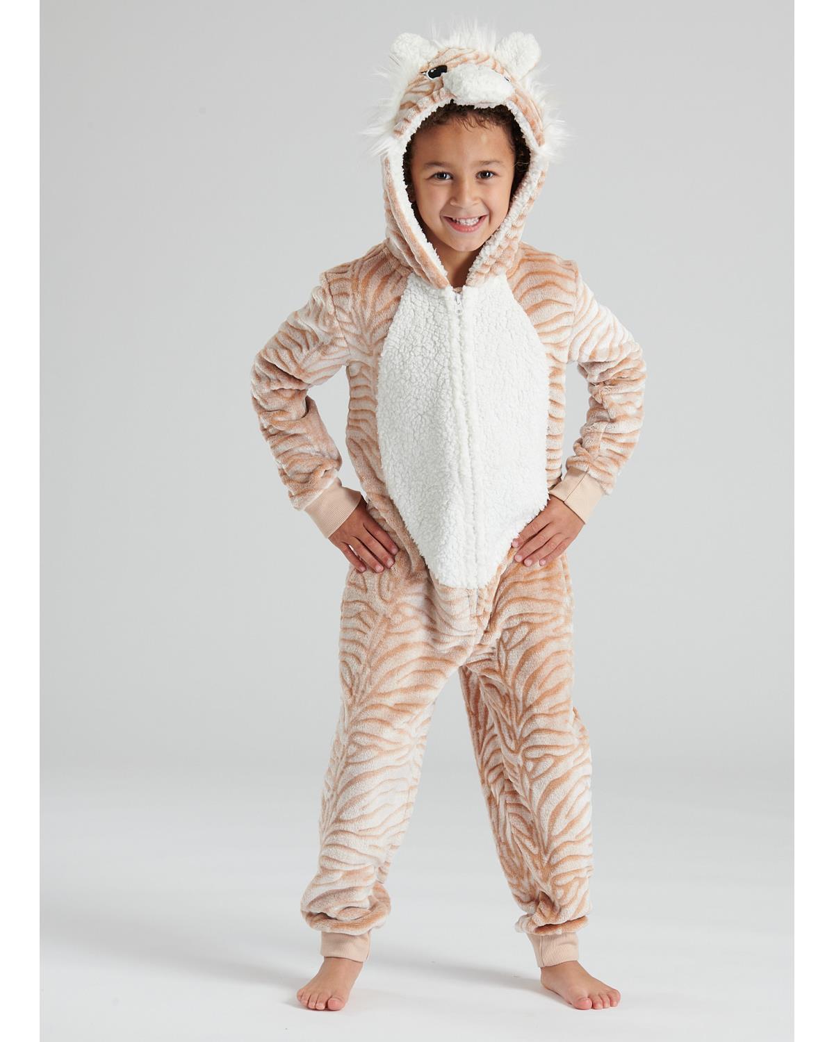 Kids Embossed Tiger Onesie