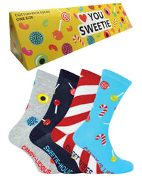 Boxt Socks Mens 4 Pack Sweetie Gift Set