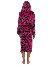 Wolf & Harte Womens Panther Print Dressing Gown