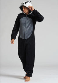 Loungeable Mens Fleece Badger Onesie