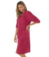 Undercover Womens Zip Up Towelling Dressing Gown