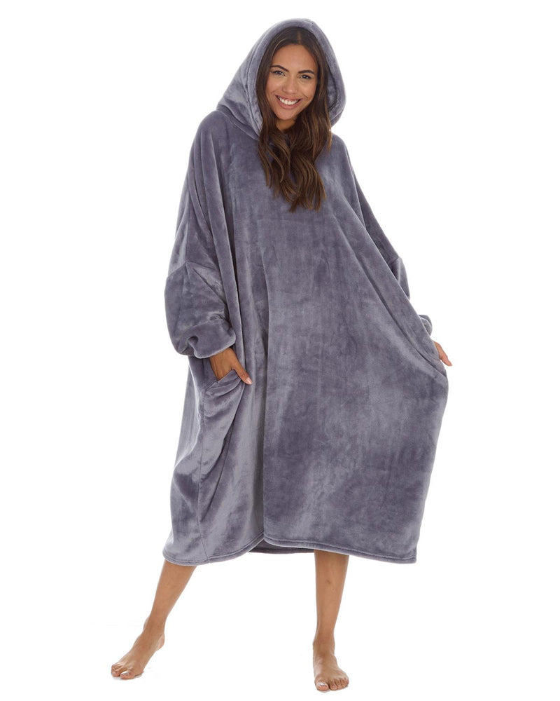 Huggable Womens Long Snuggle Hoodie