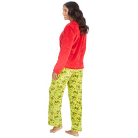 The Grinch Womens Christmas Fleece Pyjamas