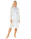 La Marquise Womens Wallflower Woven Robe