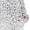 Huggable Girls Snow Leopard Snuggle Hoodie