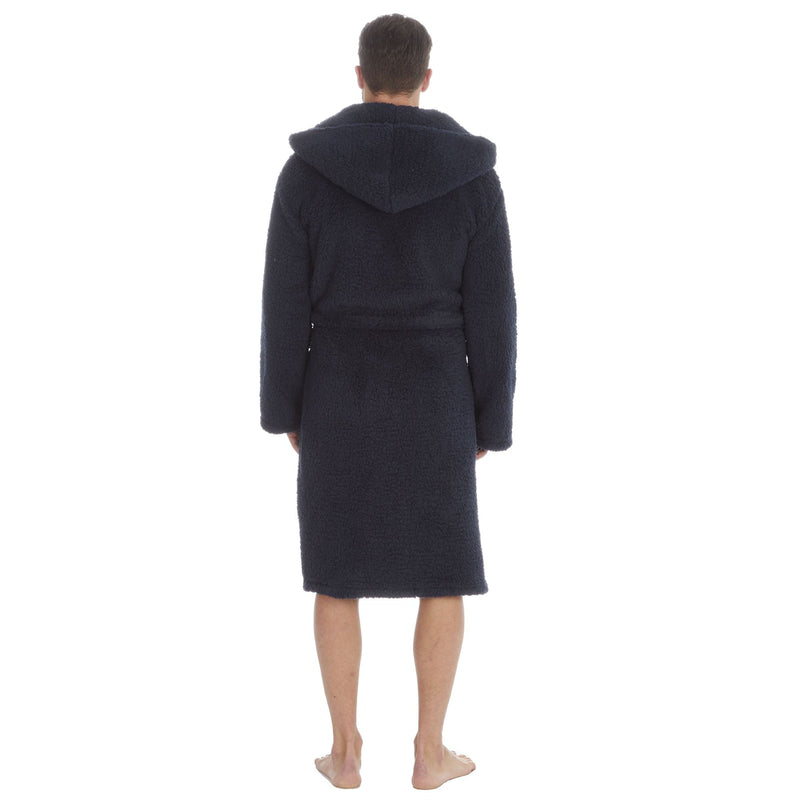 Cargo Bay Mens Borg Fleece Dressing Gown