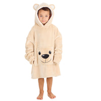 Huggable Toddlers Oversized Animal Snuggle Hoodie