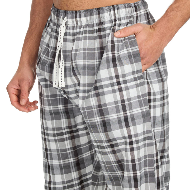 Cargo Bay Mens Check Lounge Pants