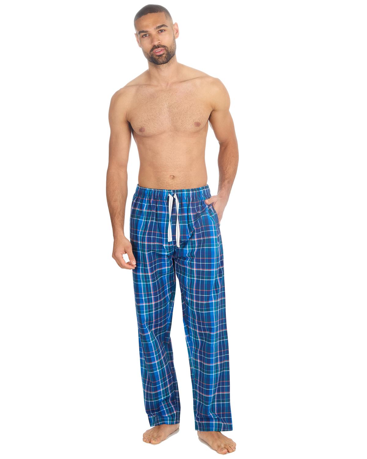 Cargo Bay Mens Check Lounge Pants