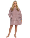 Slumber Hut Womens Pug Oversized Snuggle Hoodie