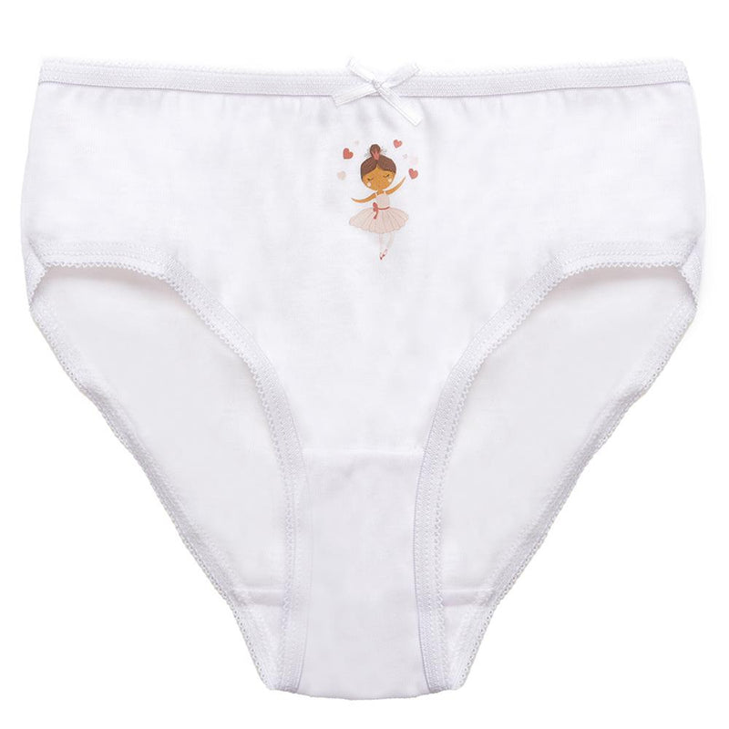 Tom Franks Girls 7 Pack Ballerina Knickers