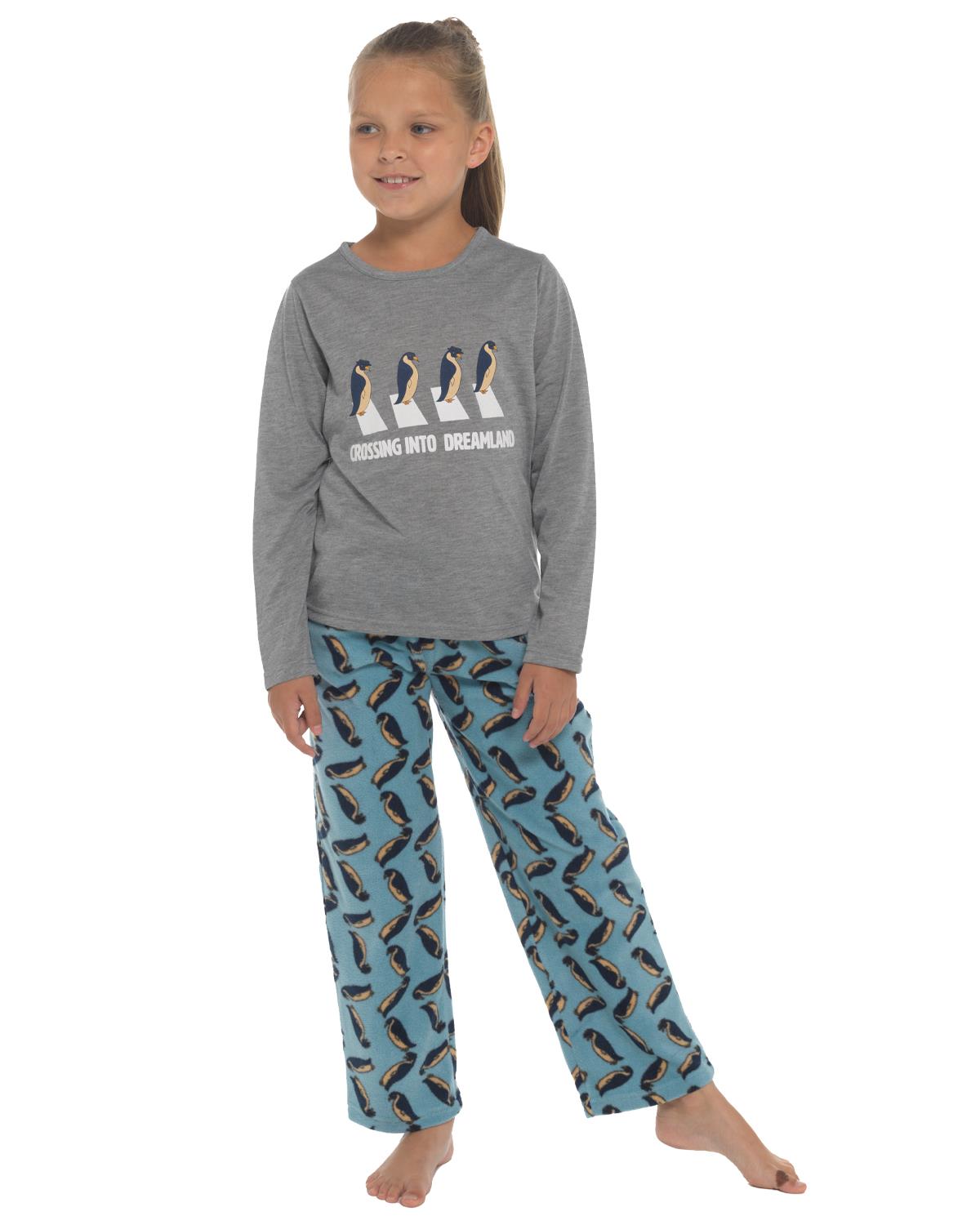 Slumber Hut Girls Penguin Pyjamas