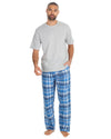 Cargo Bay Mens Short Sleeve Check Pyjamas