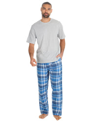 Cargo Bay Mens Short Sleeve Check Pyjamas