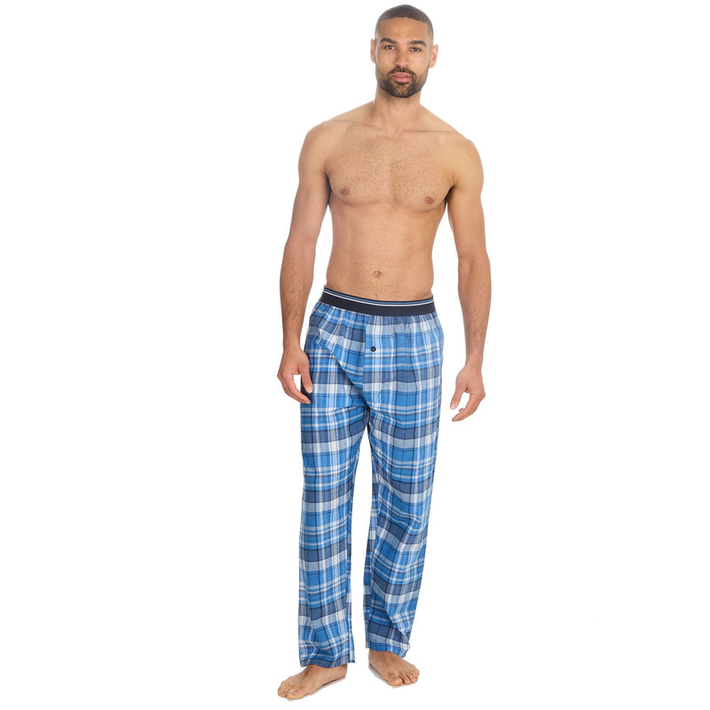 Cargo Bay Mens Jacquard Waist Check Lounge Pants