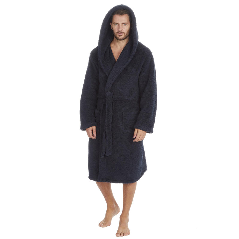 Cargo Bay Mens Borg Fleece Dressing Gown