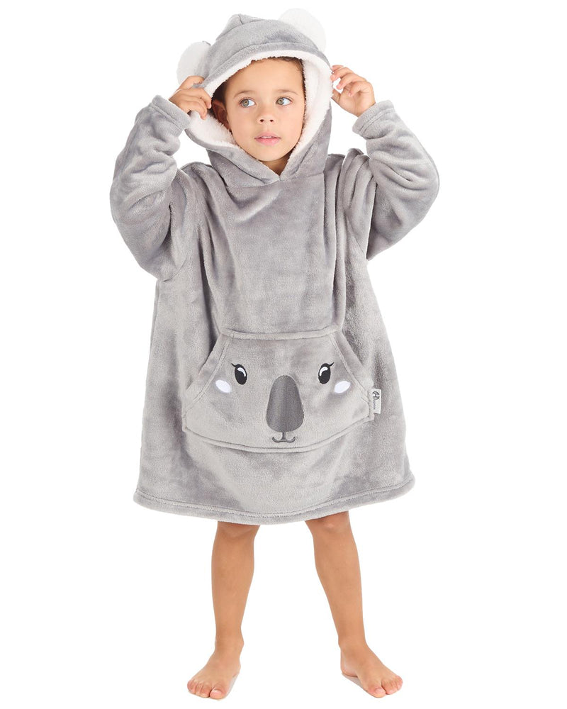 Huggable Toddlers Oversized Animal Snuggle Hoodie