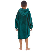 Huggable Kids Plush Fleece Oversized Snuggle Hoodie