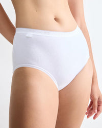 Sloggi Womens Basic+ Cotton Midi Brief