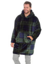 Huggable Mens Polished Fleece Oversized Hoodie