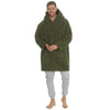 Huggable Mens Borg Fleece Oversized Hoodie