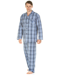 Haigman Mens 100% Poplin Cotton Pyjamas