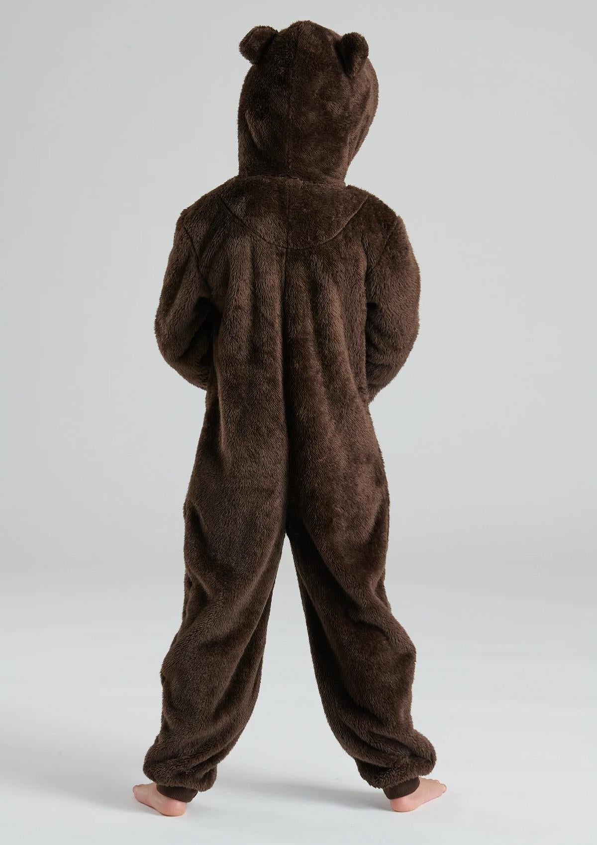 Boys Brown Bear Onesie