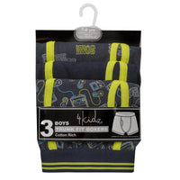 Boys 3 Pack Gaming Print Boxers