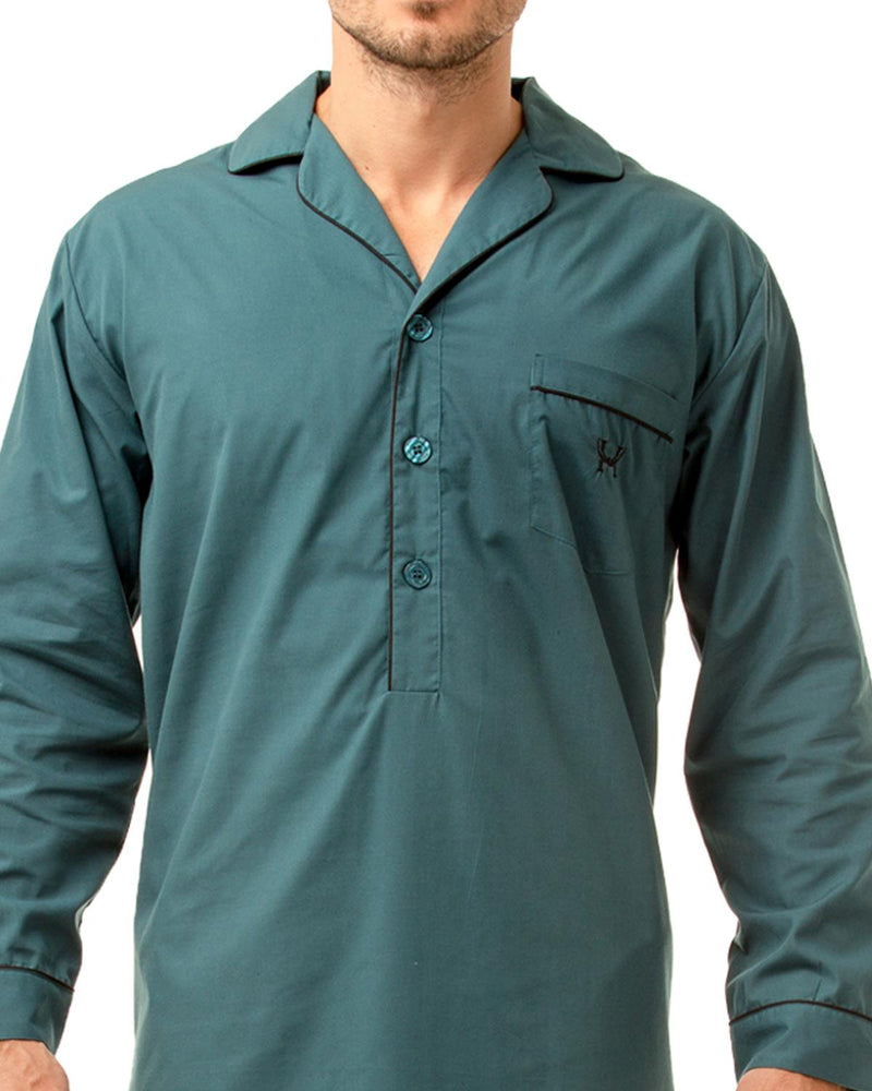 Haigman Mens Poly Cotton Nightshirt