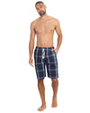 Cargo Bay Mens Check Lounge Shorts