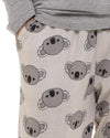 Undercover Womens Jersey Grey Koala Pyjamas