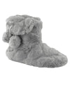 SlumberzzZ Womens Plush Bootie Slippers