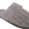 Loungeable Womens Chenille Knitted Slippers