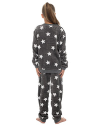 Slumber Hut Girls Star Fleece Pyjamas