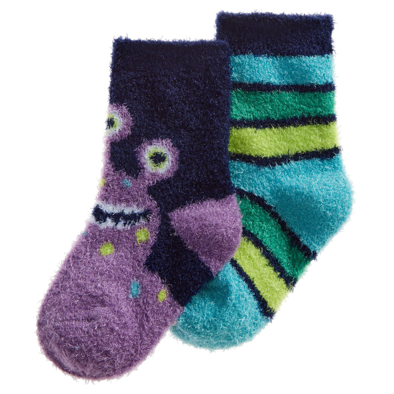 4 Pairs Baby Boys Monsters & Aliens Cosy Socks