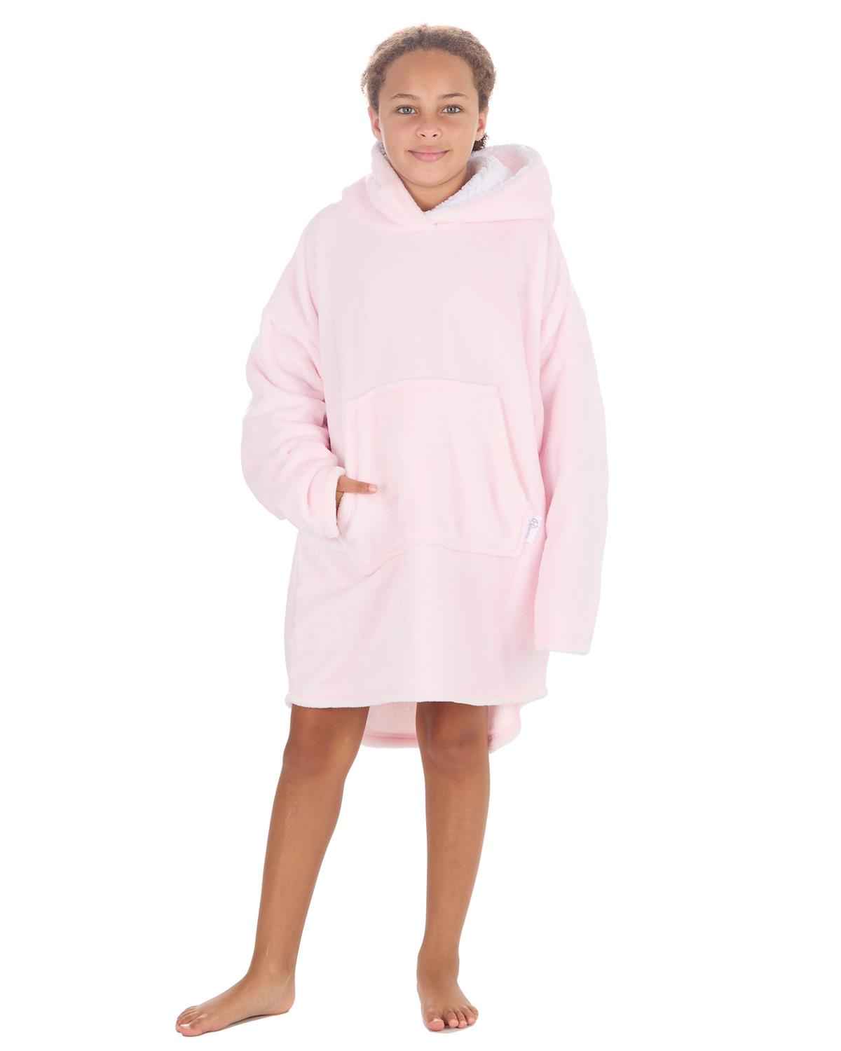 Huggable Kids Plush Fleece Oversized Snuggle Hoodie