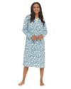 Wolf & Harte Womens Polar Fleece Floral Nightie