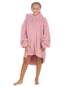 Huggable Kids Sherpa Cable Fleece Snuggle Hoodie