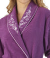 Slenderella Womens Boucle Fleece Dressing Gown