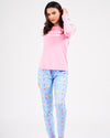 Loungeable Womens Pink Sweet Dreams Pyjamas