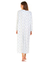 La Marquise Womens Primrose in Bloom Jersey 50" Long Sleeve Nightie