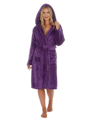 Forever Dreaming Womens Hooded Dressing Gown